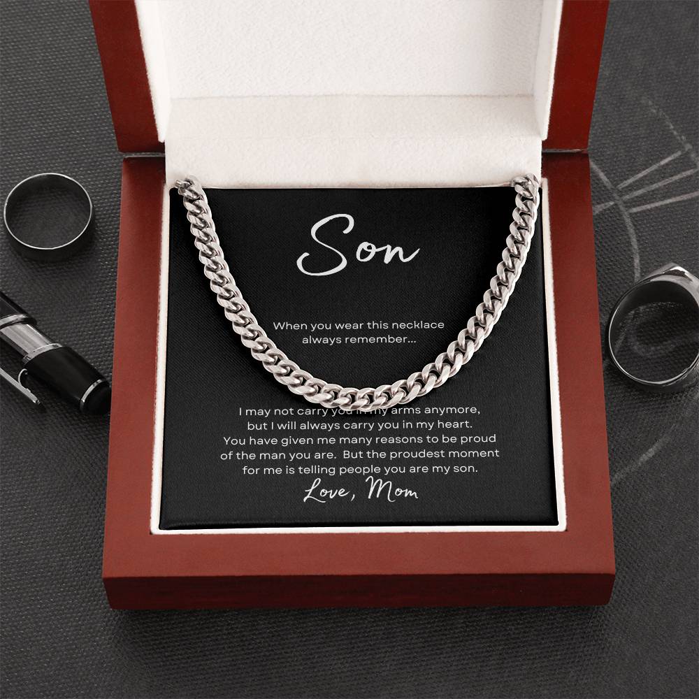 To Son From Mom | When you (CLN-S-M-WHENYOU-BK-S2309) - You Make It Special