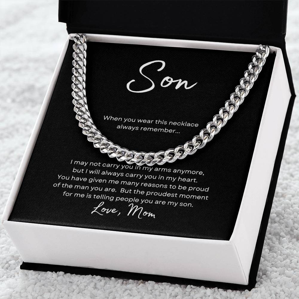 To Son From Mom | When you (CLN-S-M-WHENYOU-BK-S2309) - You Make It Special