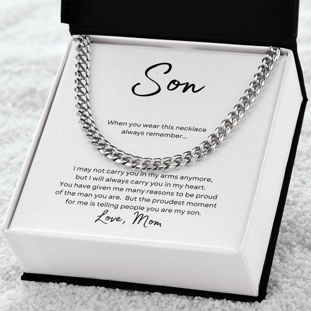 To Son From Mom | When you (CLN-S-M-WHENYOU-W-S2309) - You Make It Special