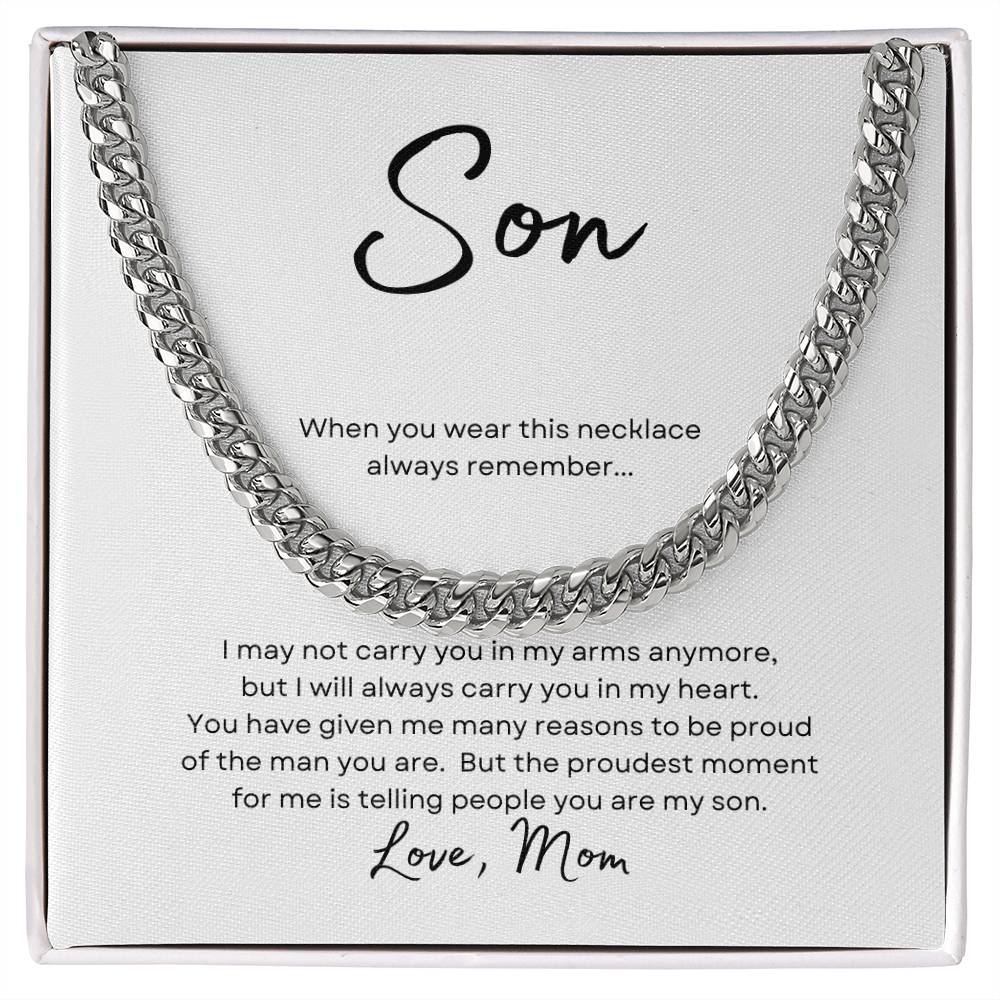 To Son From Mom | When you (CLN-S-M-WHENYOU-W-S2309) - You Make It Special