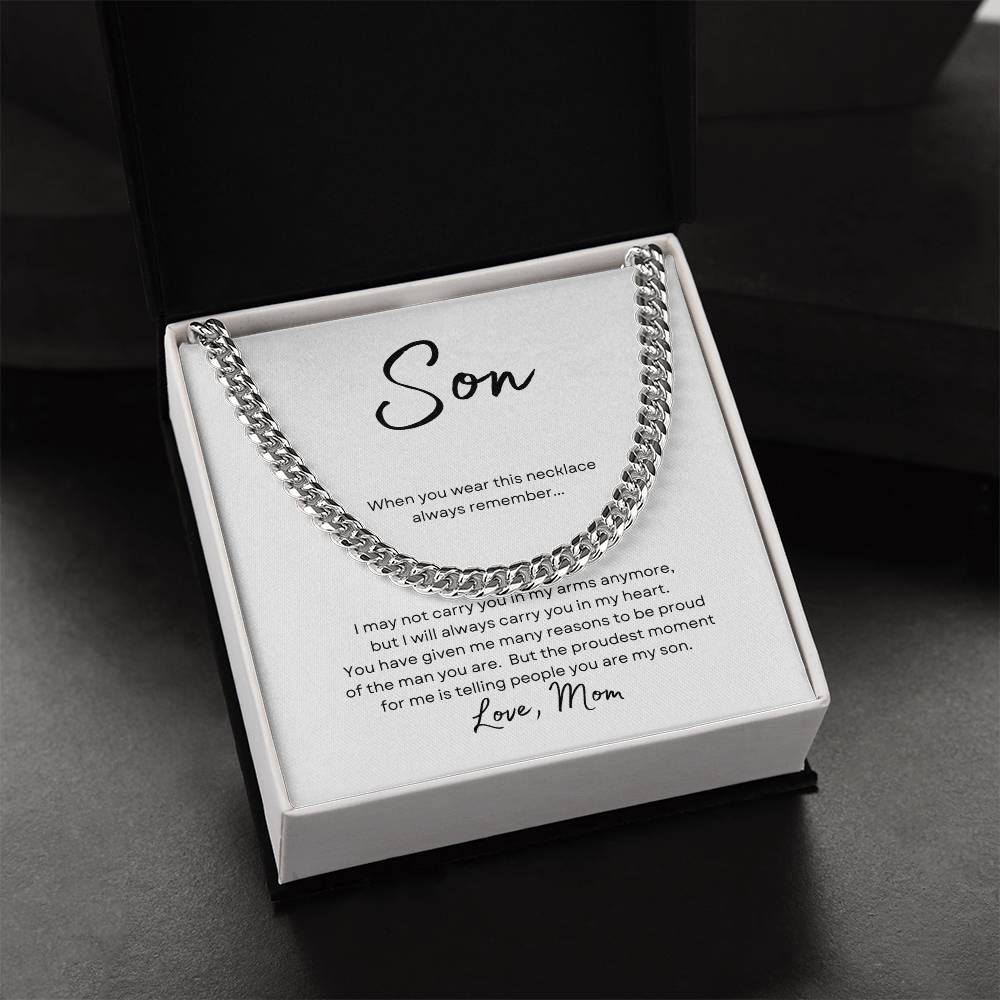 To Son From Mom | When you (CLN-S-M-WHENYOU-W-S2309) - You Make It Special