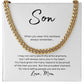 To Son From Mom | When you (CLN-S-M-WHENYOU-W-S2309) - You Make It Special
