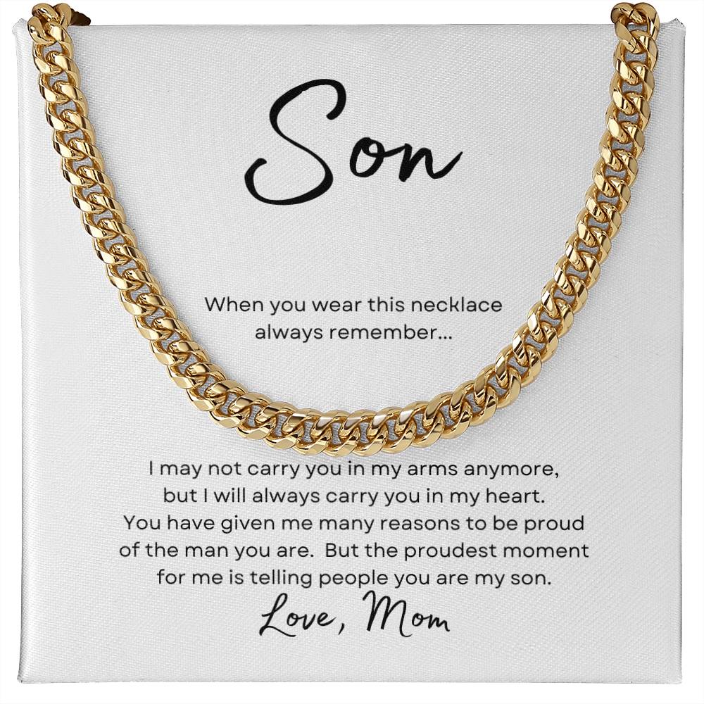 To Son From Mom | When you (CLN-S-M-WHENYOU-W-S2309) - You Make It Special