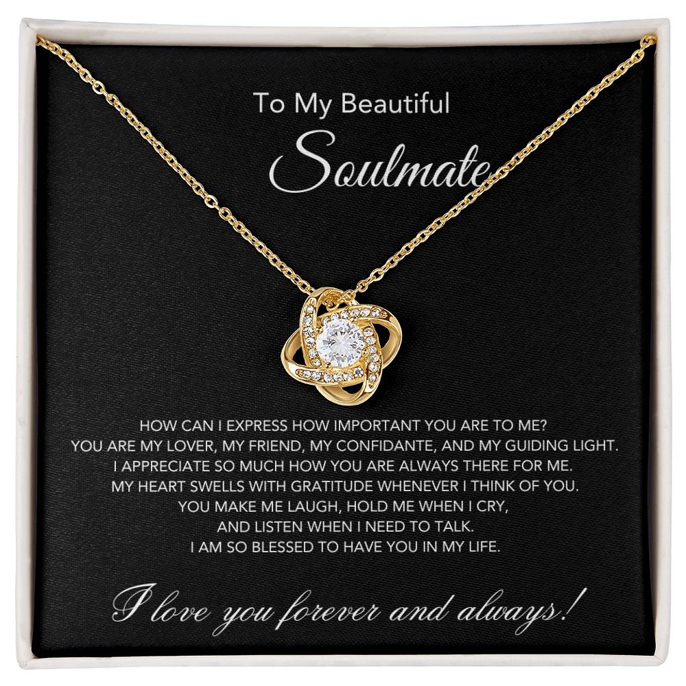 To Soulmate-Personalize Receiver Name | HOW CAN I (LKN-PerSM-Me-HowCanI-Bk-S2309) - You Make It Special