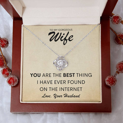 TO WIFE FROM HUSBAND | Best Thing Found (LKN-W-H-BstThngFnd-G-S2402) - You Make It Special