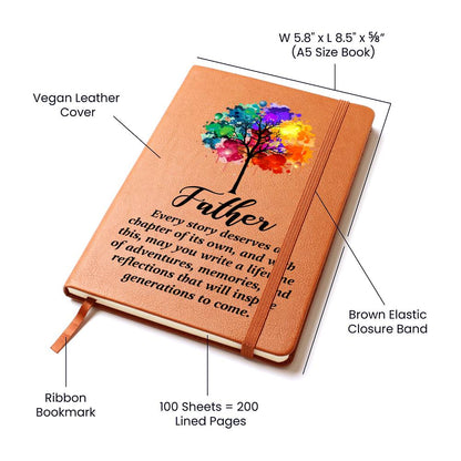 Tree | leather journal | Father Every story deserves (LJ-TRE-FAT-S2309) - You Make It Special