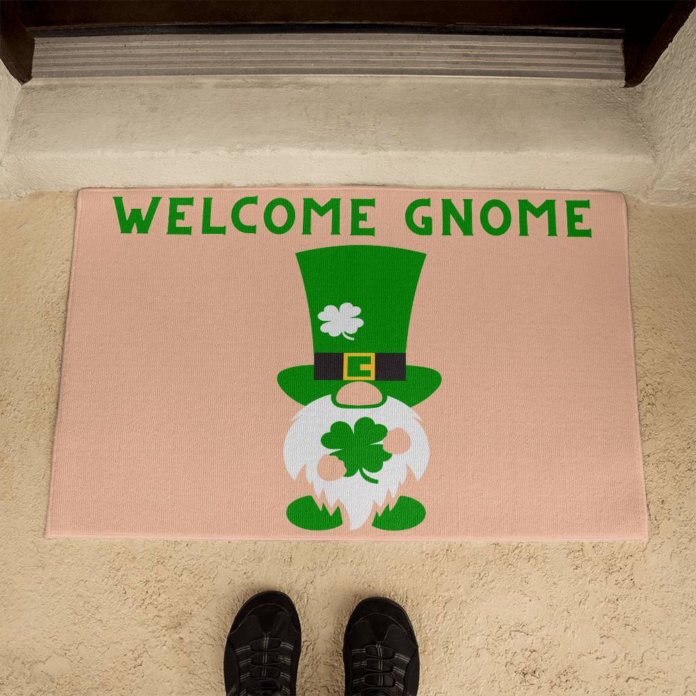 WELCOME GNOME Tan Doormat | DM-WlcmGnm-T-S2401 - You Make It Special