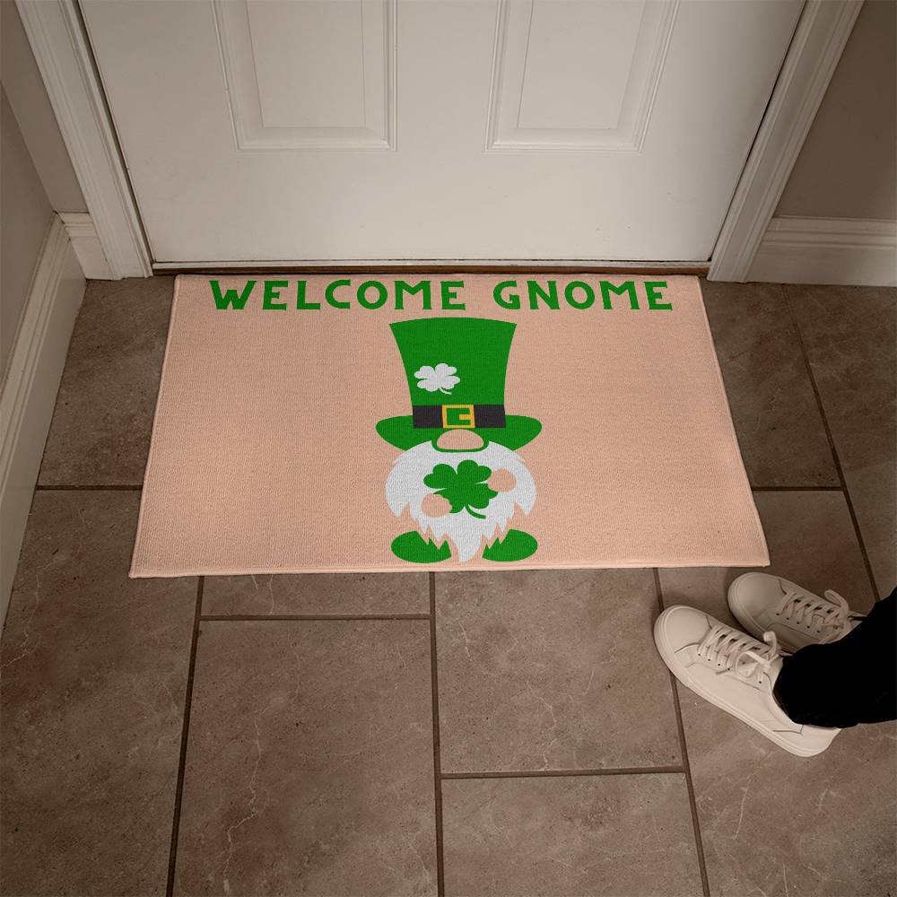 WELCOME GNOME Tan Doormat | DM-WlcmGnm-T-S2401 - You Make It Special