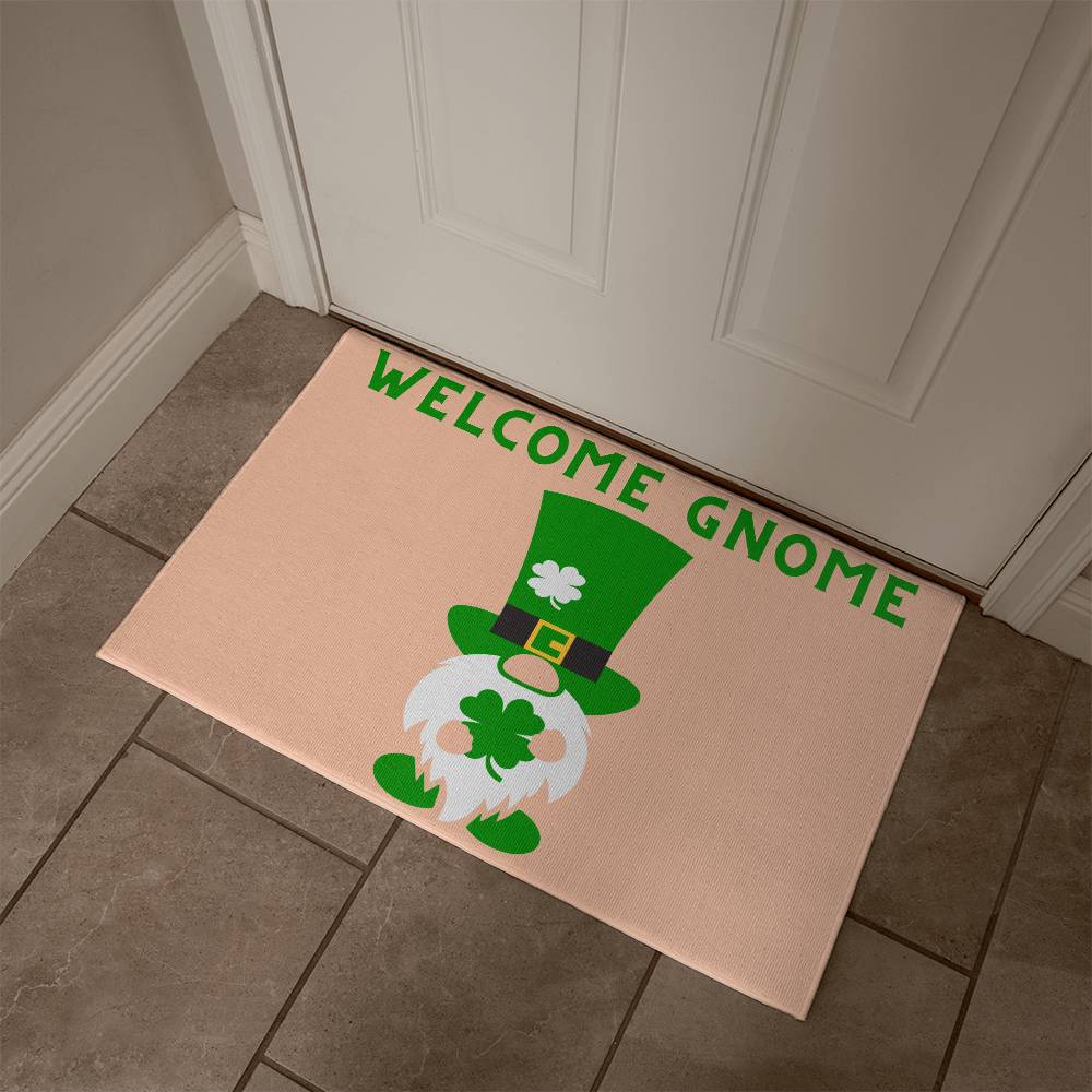 WELCOME GNOME Tan Doormat | DM-WlcmGnm-T-S2401 - You Make It Special