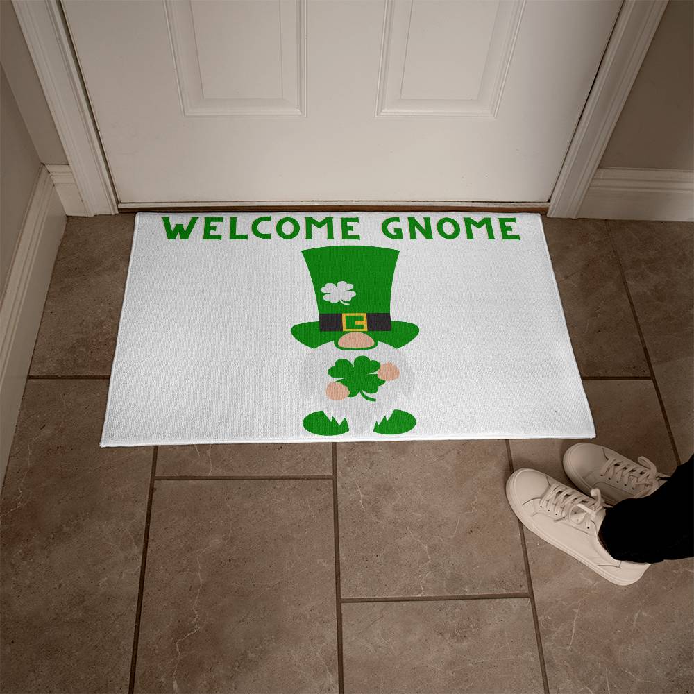 WELCOME GNOME White Doormat | DM-WlcmGnm-W-S2401 - You Make It Special