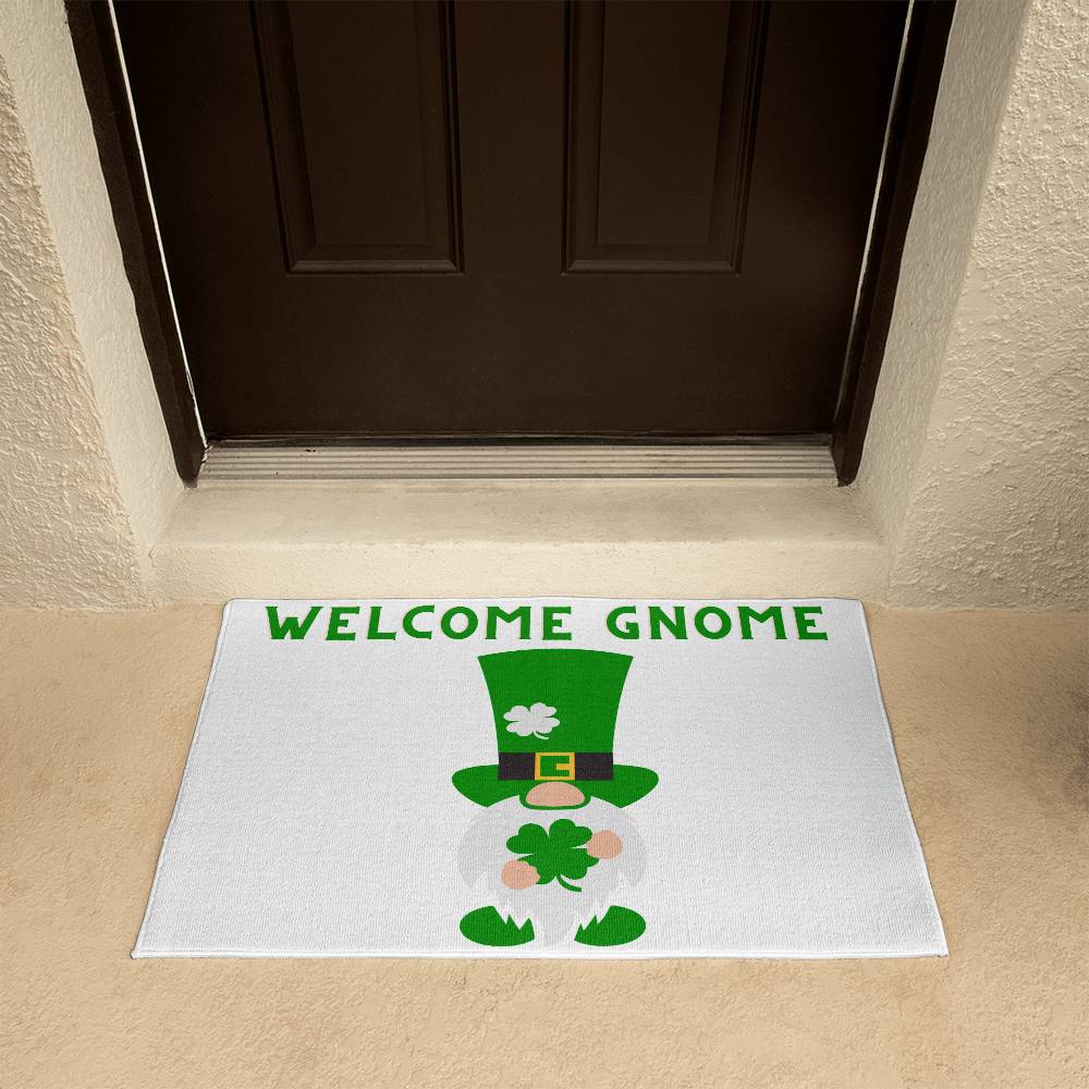 WELCOME GNOME White Doormat | DM-WlcmGnm-W-S2401 - You Make It Special