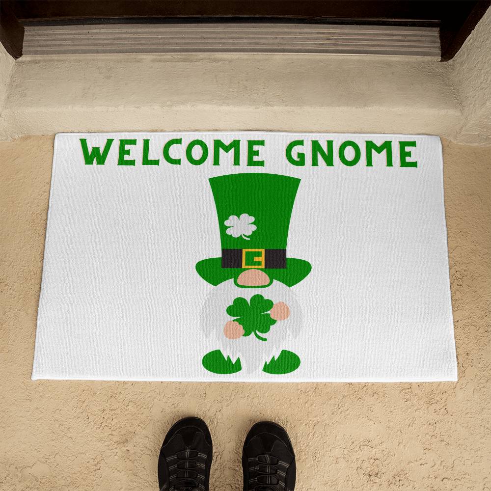 WELCOME GNOME White Doormat | DM-WlcmGnm-W-S2401 - You Make It Special