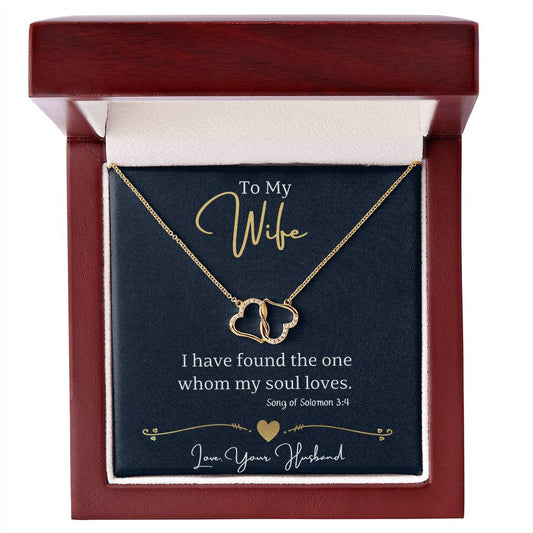 Wife From Husband | Found The One | Gold and Diamonds (ELN-W-H-FoundTheOne-Bk-S2401) - You Make It Special