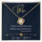 Wife From Husband | Found The One (LKN-W-H-FoundTheOne-Bk-S2401) - You Make It Special