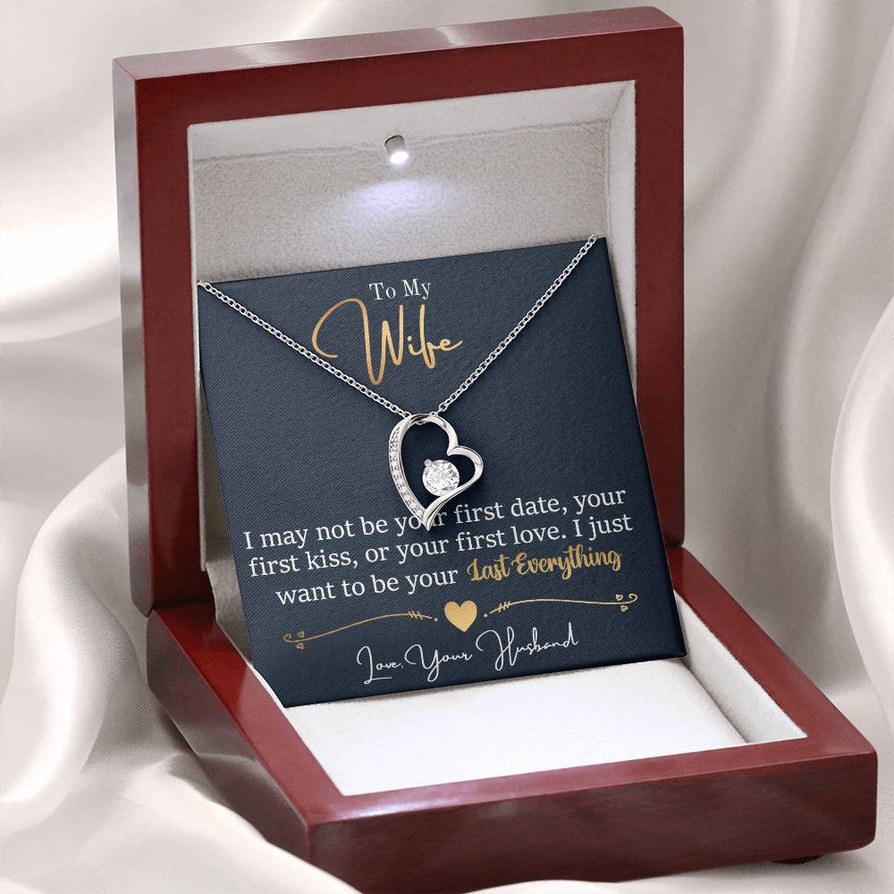 Wife | Last Everything | Forever Love Necklace-Luxury Box (FLVN-W-H-LastEverything-BK-LuxBx-S2311) - You Make It Special